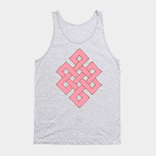 Pink Eternity Knot Tank Top